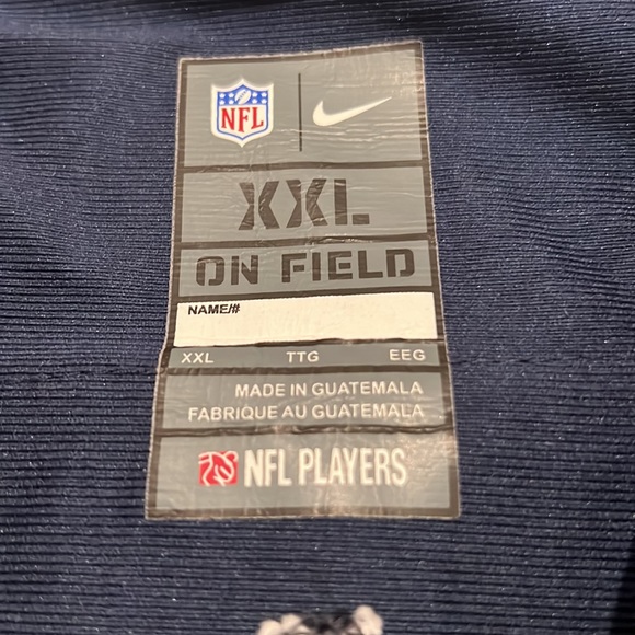 Nike NFL On Field Stitched Tom Brady New England Patriots Jersey Size XXL GOAT - Picture 6 of 12